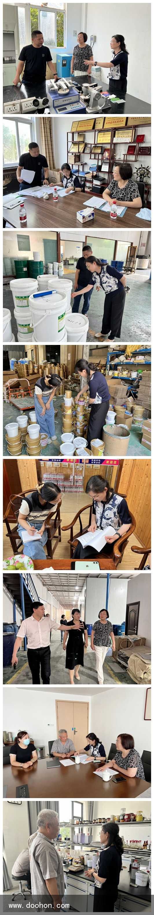 寧波涂協(xié)標(biāo)委會(huì)專家赴《機(jī)械設(shè)備用水性聚氨酯涂料》 團(tuán)體尺度實(shí)施企業(yè)指導(dǎo)工作（墻裂推薦